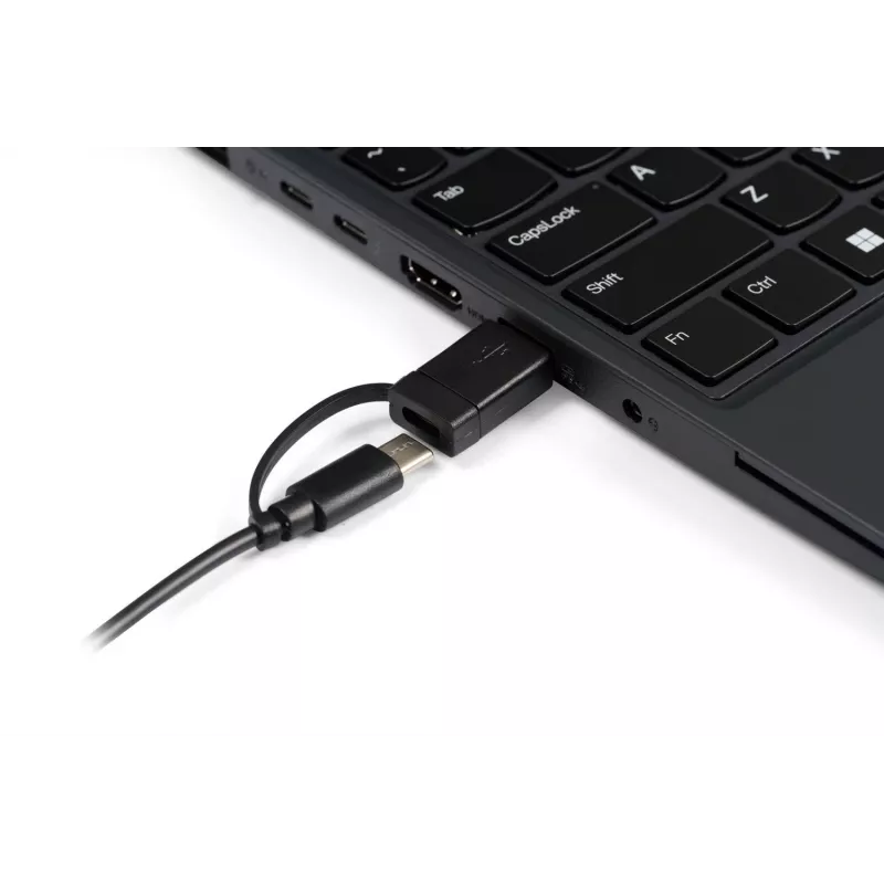 BakkerElkhuizen UltraBoard 955 V2 Numeric, USB, 22, Laptop/PC, 1,5 m, Dunkelgrau, Hellgrau