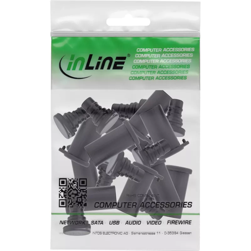 InLine 94030 Kabelverbinder Schwarz