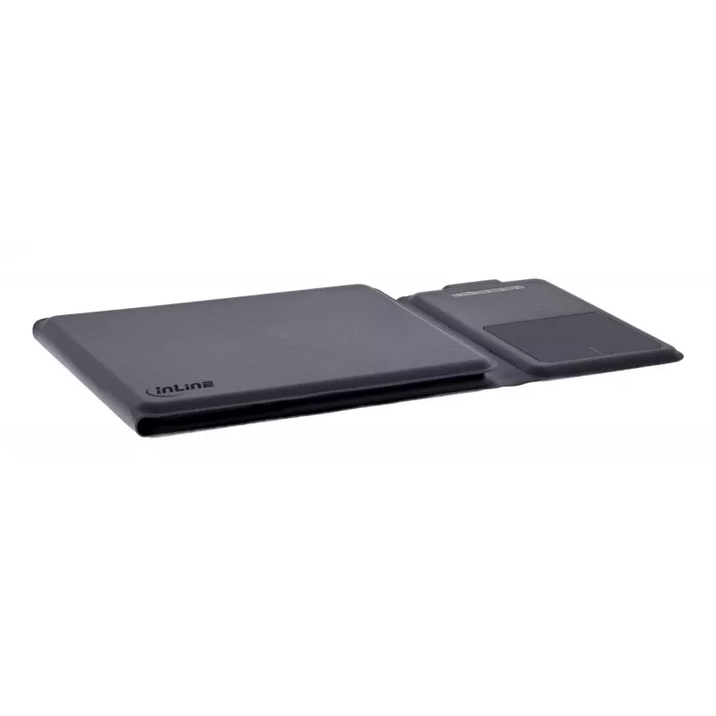 InLine 55379B Tastatur Universal Bluetooth QWERTZ Deutsch Schwarz