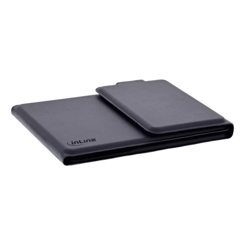 InLine 55379B Tastatur Universal Bluetooth QWERTZ Deutsch Schwarz