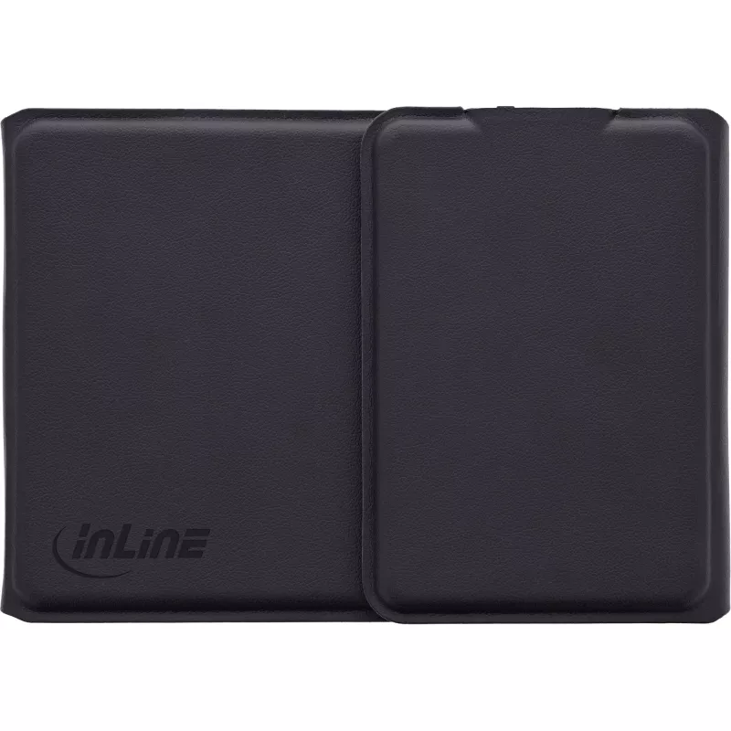 InLine 55379B Tastatur Universal Bluetooth QWERTZ Deutsch Schwarz