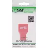 Kabeladapter InLine 31651 USB-C auf USB-A, USB 2.0, rot