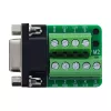 InLine 92501E Kabelverbinder Klemmleiste / D-Sub 9 Schwarz, Grün