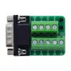 InLine 92501F Kabelverbinder Terminalblock / D-Sub 9 Schwarz, Grün