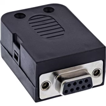 InLine 92501G Anschlussklemme Terminalblock / D-Sub 9 Schwarz