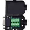 InLine 92501H Kabelverbinder Klemmenblock / D-Sub 9 Schwarz