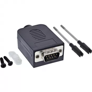 InLine 92501I Kabelverbinder Klemmleiste / D-Sub 9 Schwarz
