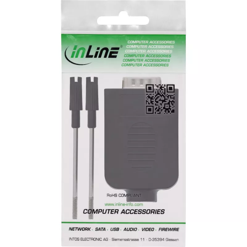 InLine 92501I Kabelverbinder Klemmleiste / D-Sub 9 Schwarz