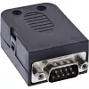 InLine 92501J Kabelverbinder Reihenklemme / D-Sub 9 Schwarz