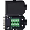 InLine 92501J Kabelverbinder Reihenklemme / D-Sub 9 Schwarz