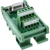 InLine 92501K Drahtverbinder Klemmblock / D-Sub 9 Grün