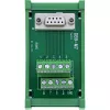 InLine 92501K Drahtverbinder Klemmblock / D-Sub 9 Grün