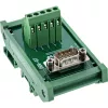 InLine 92501L Kabelverbinder Klemmenblock / D-Sub 9 Grün