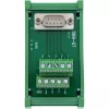 InLine 92501L Kabelverbinder Klemmenblock / D-Sub 9 Grün
