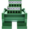 InLine 92501L Kabelverbinder Klemmenblock / D-Sub 9 Grün
