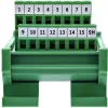 InLine 92502C Kabelverbinder Klemmleiste / D-Sub 15 Grün