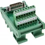 InLine 92502D Kabelverbinder Klemmleiste / D-Sub 15 Grün