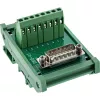 InLine 92502D Kabelverbinder Klemmleiste / D-Sub 15 Grün