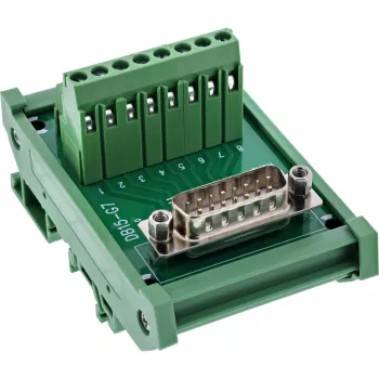 InLine 92502D Kabelverbinder Klemmleiste / D-Sub 15 Grün