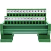 InLine 92502G Kabelverbinder Klemmleiste / D-Sub 25 Grün