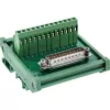 InLine 92502I Kabelverbinder Klemmleiste / D-Sub 25 Grün