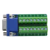 InLine 92503A Drahtverbinder Klemmleiste, VGA (HD15) Blau, Grün