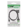 InLine 92504E Drahtverbinder USB-C / Klemmleiste, 5-polig Schwarz, Grün