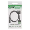 InLine 92504D Drahtverbinder Micro-USB / Klemmleiste, 5-polig Schwarz, Grün