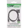 InLine 92504I Kabelverbinder USB-B / Klemmleiste, 5-polig Schwarz, Grün