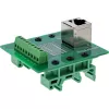 InLine 92505A Kabelverbinder RJ45 8P8C / Reihenklemme 9 Pole Grün