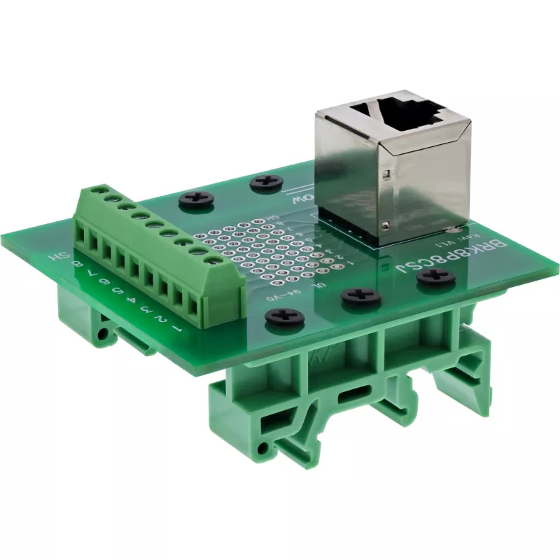 InLine 92505A Kabelverbinder RJ45 8P8C / Reihenklemme 9 Pole Grün