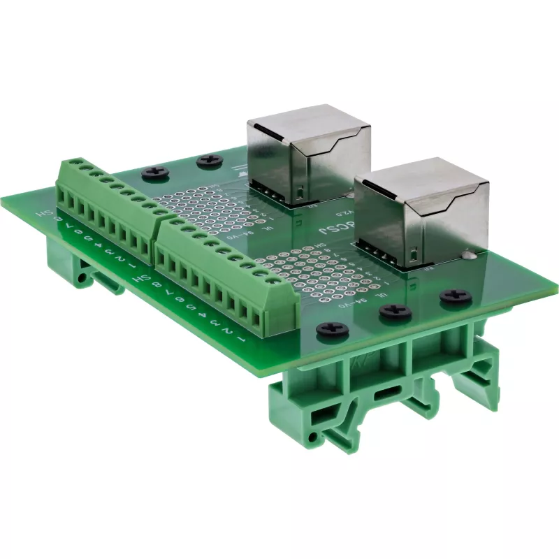 Kabel gender changer InLine 92505C – RJ45-Adapter/Kupplung für Netzwerk-Patchkabel