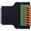 InLine 92505E Kabelverbinder RJ45 8P8C / Reihenklemme, 8-polig Schwarz