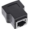 InLine 92505E Kabelverbinder RJ45 8P8C / Reihenklemme, 8-polig Schwarz