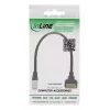 InLine 92505I Drahtverbinder RJ45 Cat.5e 8P8C / Klemmleiste, 8-polig Schwarz