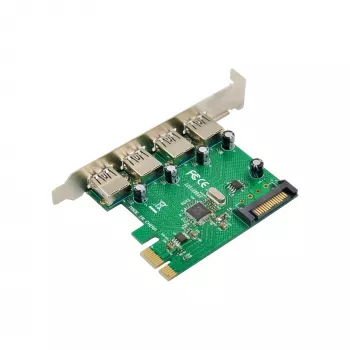 InLine 76666M Schnittstellenkarte/Adapter Intern USB 3.2 Gen 1 (3.1 Gen 1)