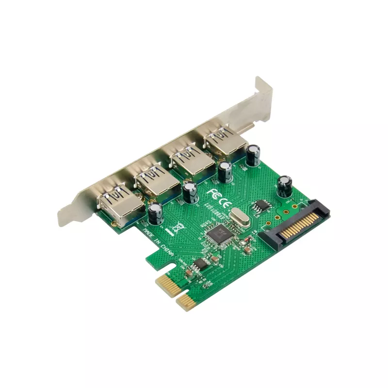 InLine 76666M Schnittstellenkarte/Adapter Intern USB 3.2 Gen 1 (3.1 Gen 1)