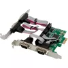 Schnittstellenadapter InLine 76619E — serielles/paralleles Konnektivitätszubehör