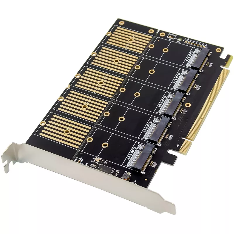 Schnittstellenadapter InLine 76619G — PCIe/SATA-Erweiterungskarte