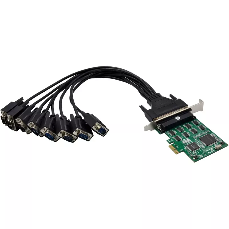 InLine 76660Z 8-Port RS-232 PCIe Serielle Karte