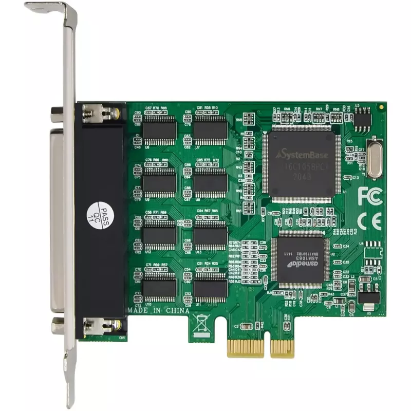 InLine 76660Z 8-Port RS-232 PCIe Serielle Karte
