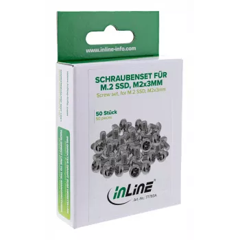 Montageset InLine 77783A – Zubehörkit für die Montage von Computerkomponenten