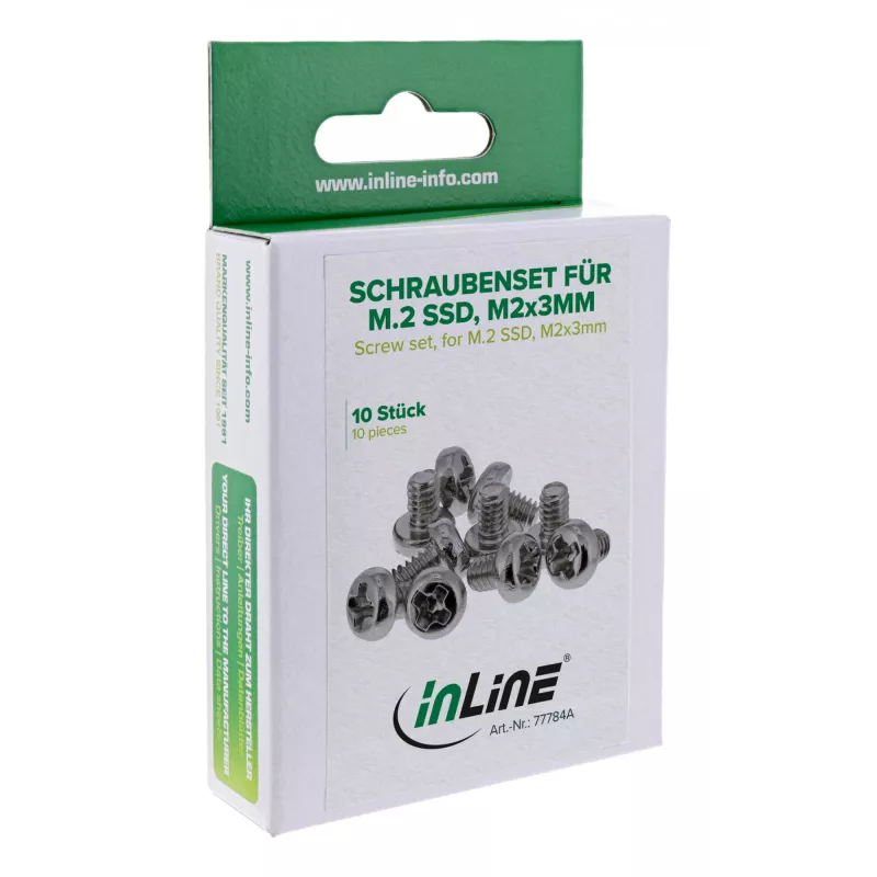 Montagekit InLine 77784A für Computerkomponenten-Zubehör