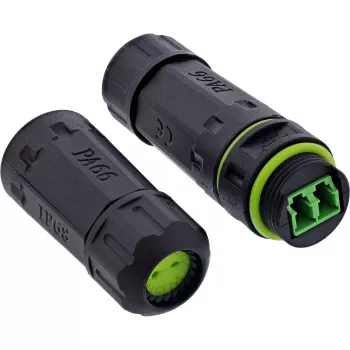 Kabel-Gender-Changer InLine 69927B — Adapter zum Umpolen der Steckerausrichtung