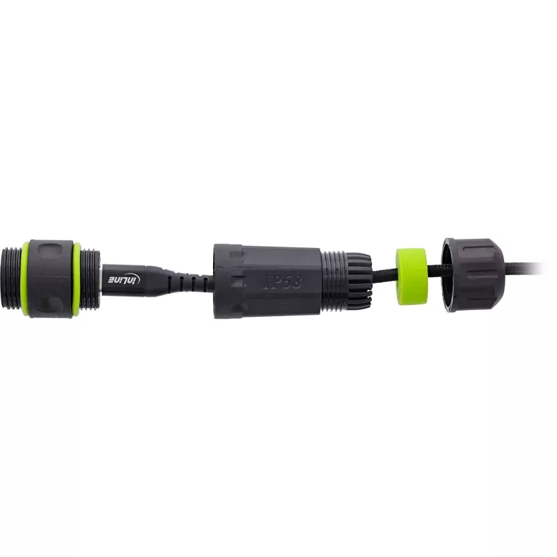 USB-Kabel-Gender-Changer InLine 69927L — Adapter zum Umdrehen der USB-Steckerausrichtung