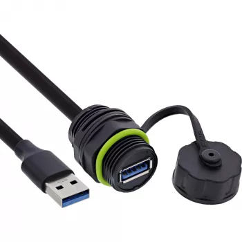 USB-Adapter (Gender Changer) InLine 69927S — USB-A-Buchse auf USB-A-Buchse