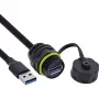 USB-Adapter (Gender Changer) InLine 69927S — USB-A-Buchse auf USB-A-Buchse