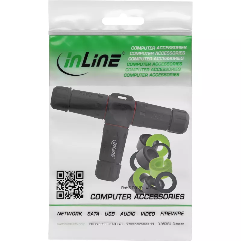 Netzstecker-Adapter InLine 69927U — universeller Netzadapter für internationale Steckdosen