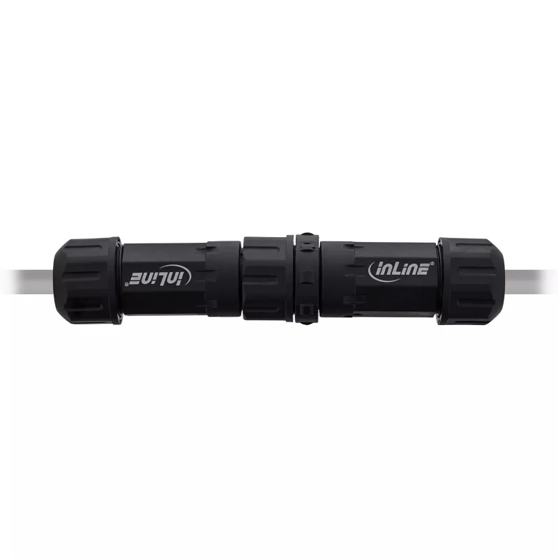 Netzkabel-Adapter InLine 69927W von InLine — kompakter Netzadapter für europäische Steckdosen