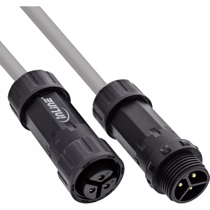 Netzkabel-Adapter InLine 69927W von InLine — kompakter Netzadapter für europäische Steckdosen
